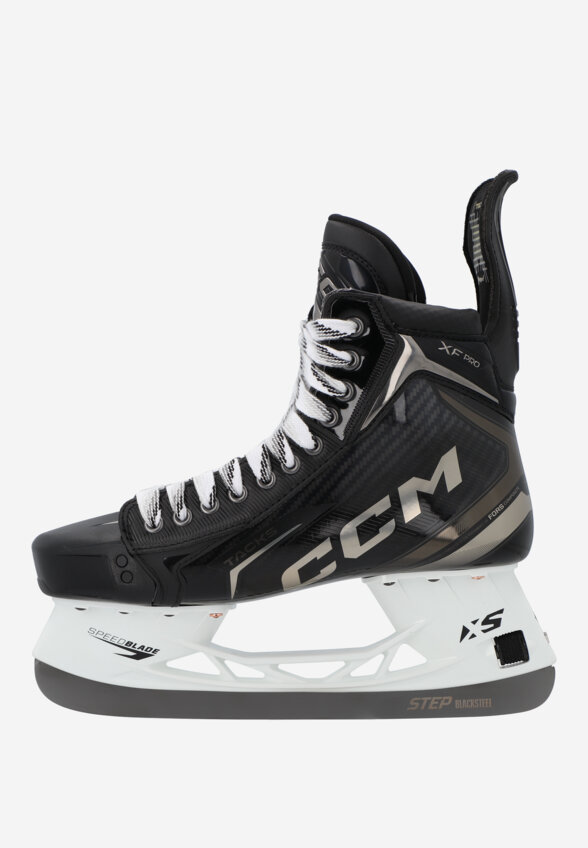 Коньки хоккейные CCM Tacks XF PRO SR Wide, Черный