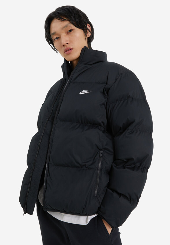 Куртка утепленная мужская Nike M NK CLUB PUFFER JKT, Черный