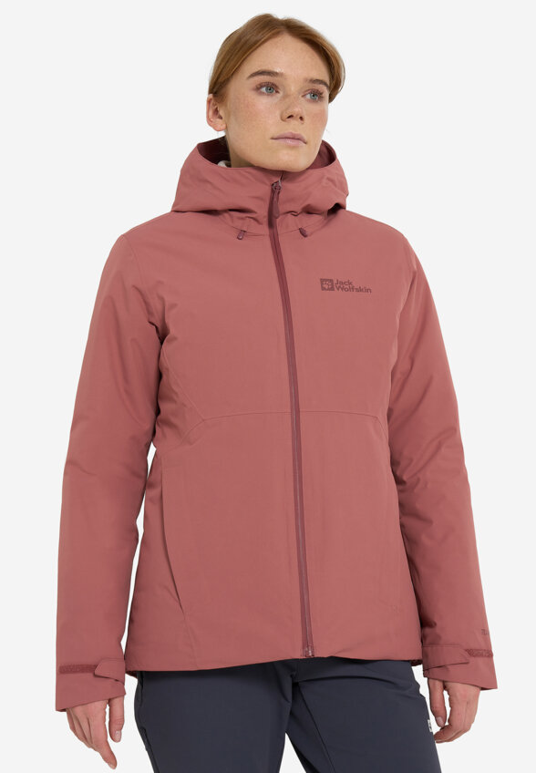 Куртка утепленная женская Jack Wolfskin Wisper, Красный