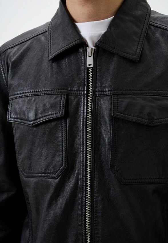 Куртка кожаная Jorg Weber