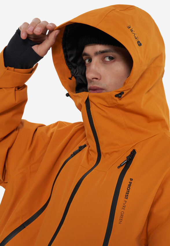 Куртка сноубордическая мужская Protest Ferrol, Желтый