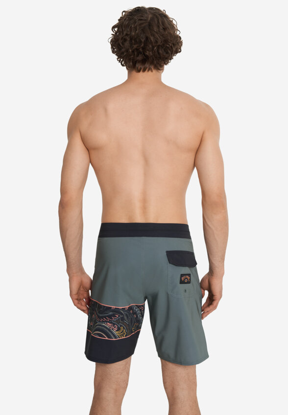 Шорты плавательные мужские Billabong Burleigh Pro, Серый