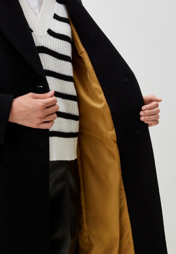 Пальто однобортное Madzerini