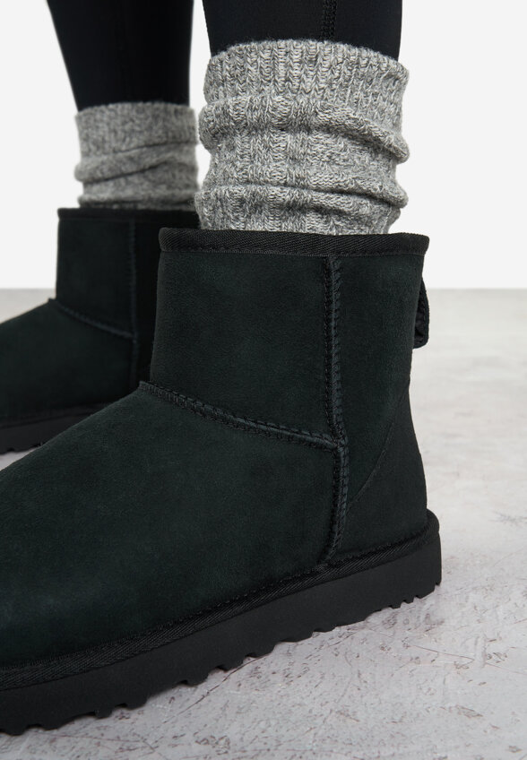 Угги женские UGG Classic Mini II, Черный