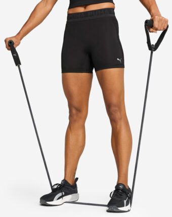 Велосипедки женские PUMA HW 5 Tight Short, Черный женщинам