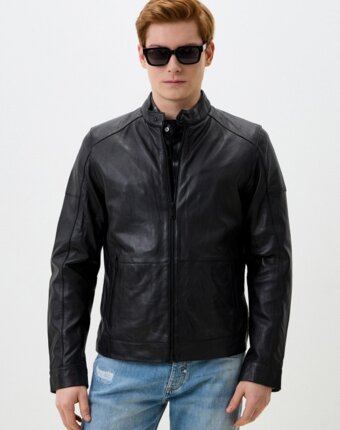 Куртка кожаная Urban Fashion for Men мужчинам