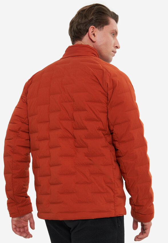 Ультралегкий пуховик мужской Mountain Hardwear Stretchdown, Оранжевый