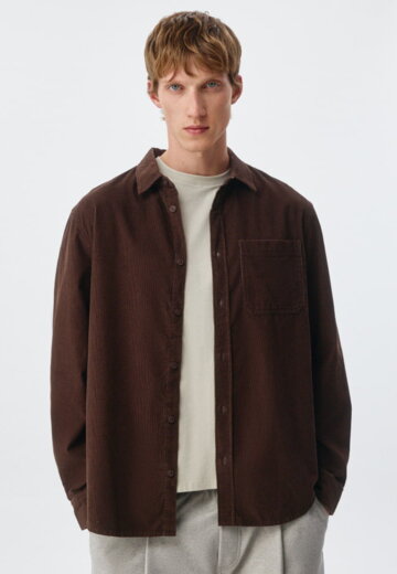 Вельветовая рубашка REGULAR FIT