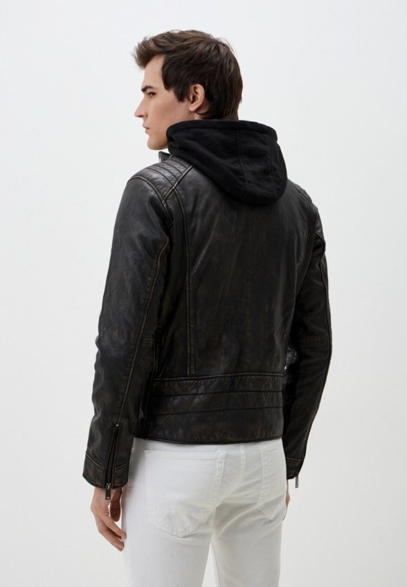 Куртка кожаная Jorg Weber