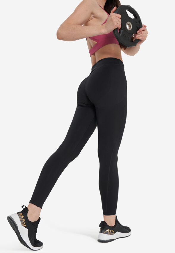 Легинсы женские Reebok Lux Contour, Черный