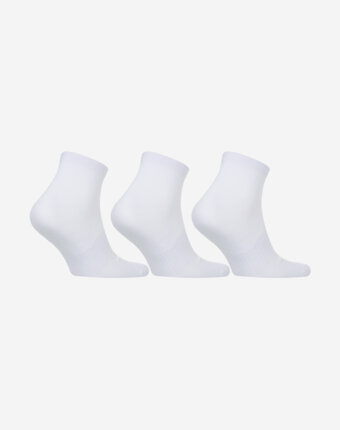 Носки Columbia New Cotton Quarter Socks, 3 пары, Белый женщинам