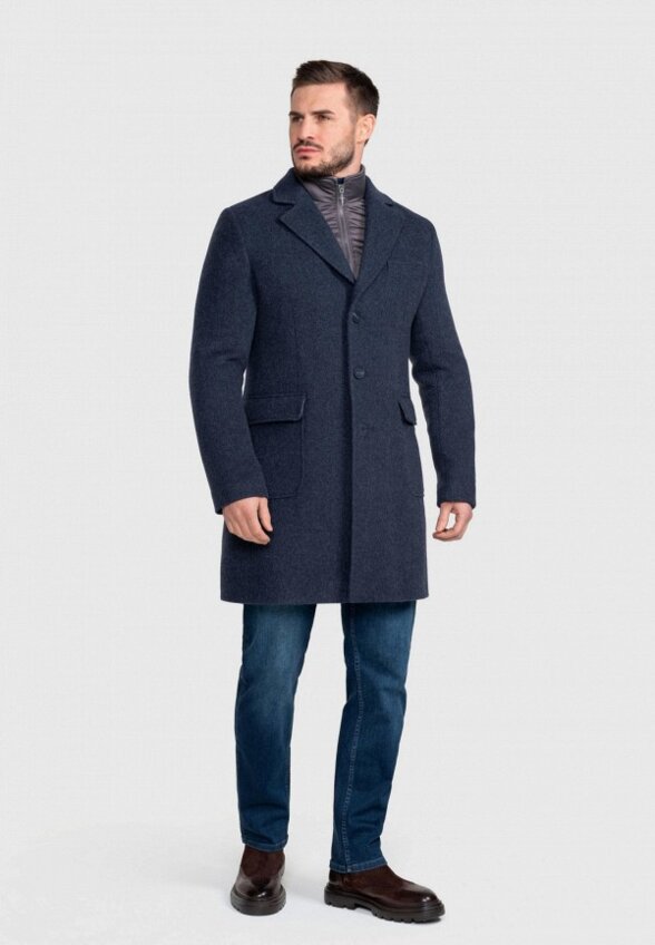 Пальто однобортное Sarto Reale
