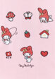 Свитшот оверсайз с принтом Hello Kitty My Melody для девочек7  - превью