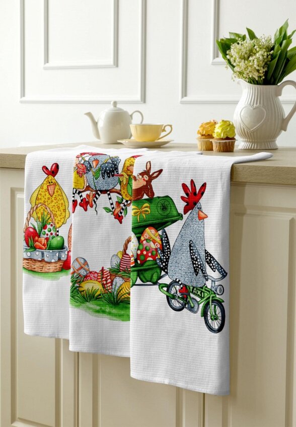 Набор полотенец кухонных Mia Cara