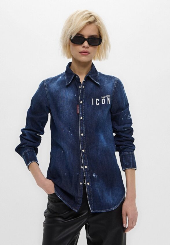 Рубашка джинсовая Dsquared2