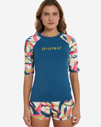Рашгард женский Protest Eden, Розовый женщинам