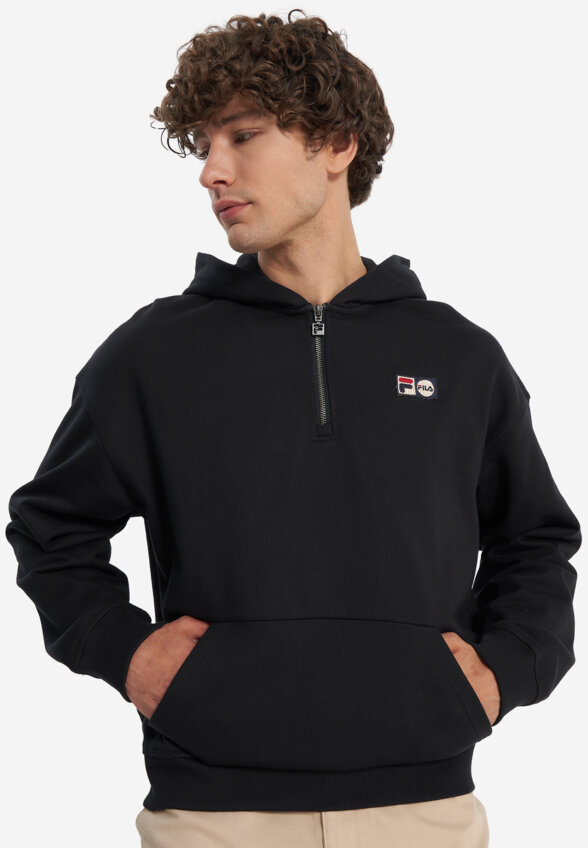 Худи мужское оверсайз FILA, Черный