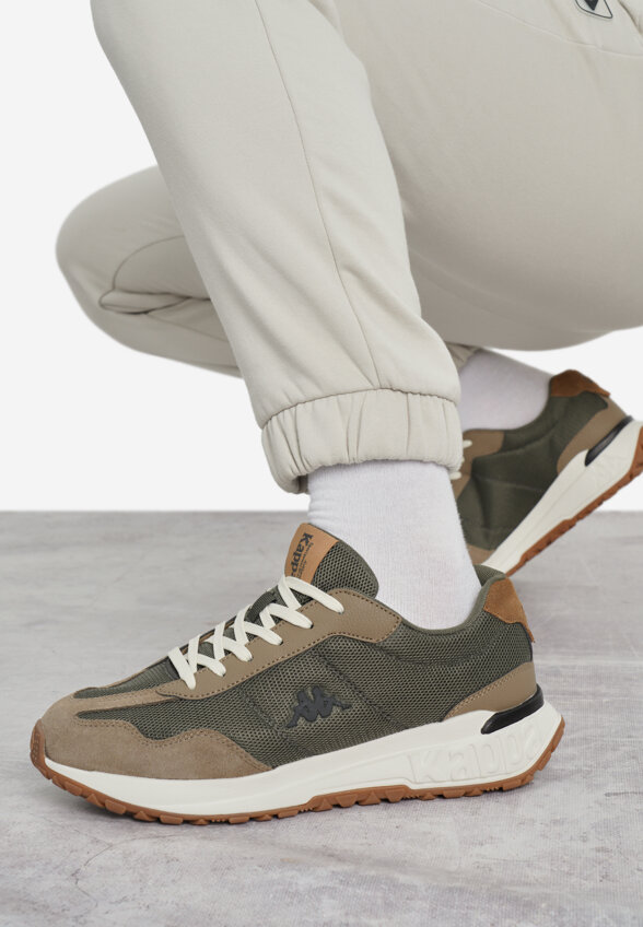 Кроссовки мужские Kappa Authentic Run 4.0 Mesh, Зеленый