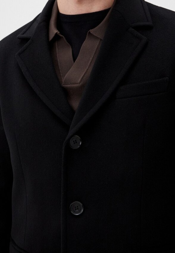 Пальто однобортное Sinar