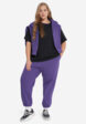 Брюки женские оверсайз Demix, Plus Size, Фиолетовый4  - превью