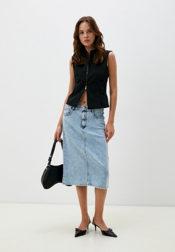 Юбка джинсовая Gaxgax