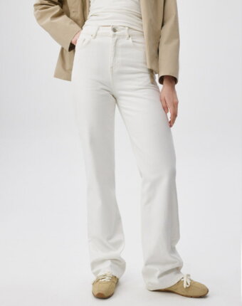 Джинсы 411 WIDE LEG TALL из органического хлопка женщинам