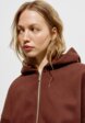 Укороченная толстовка на молнии из линейки SELA Young5  - превью