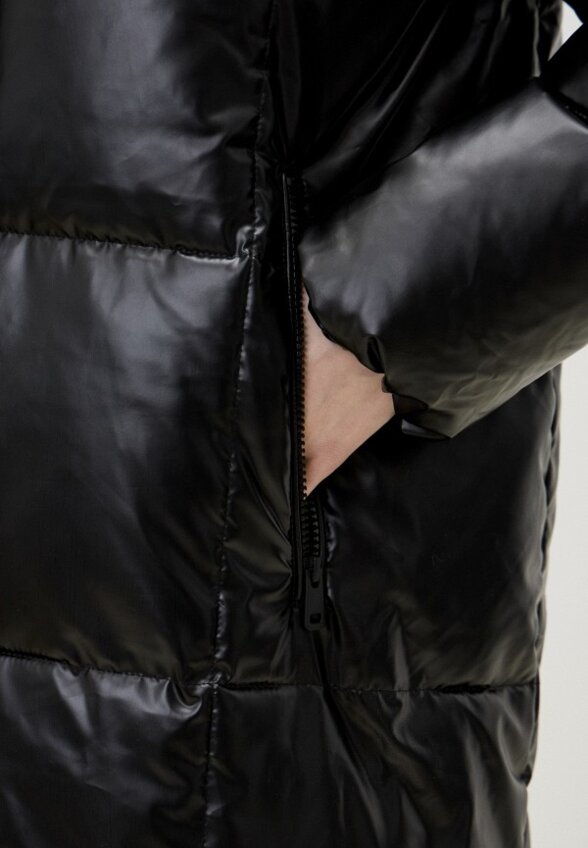 Пуховик кожаный Calliope