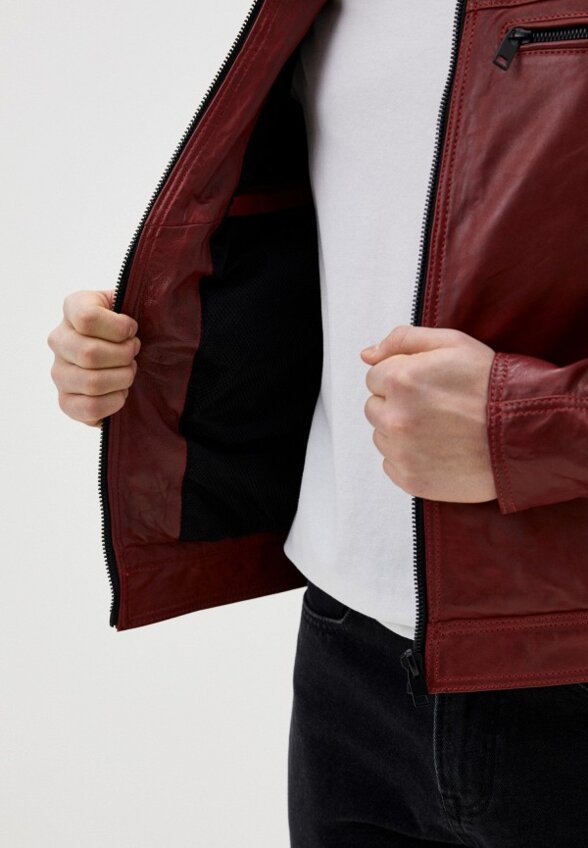 Куртка кожаная Jorg Weber