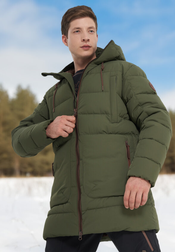 Пуховик мужской Cordillero, Зеленый