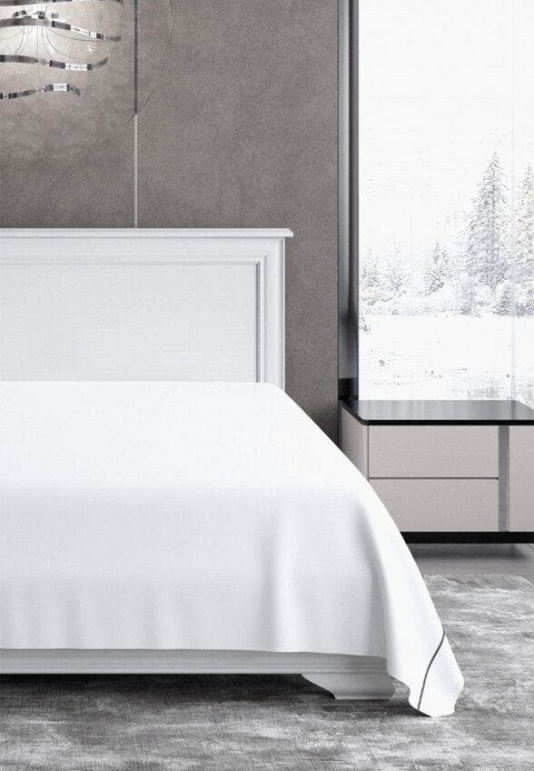 Простыня Евро Soft Silver