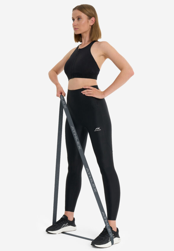Силовая лента Athlex, Серый