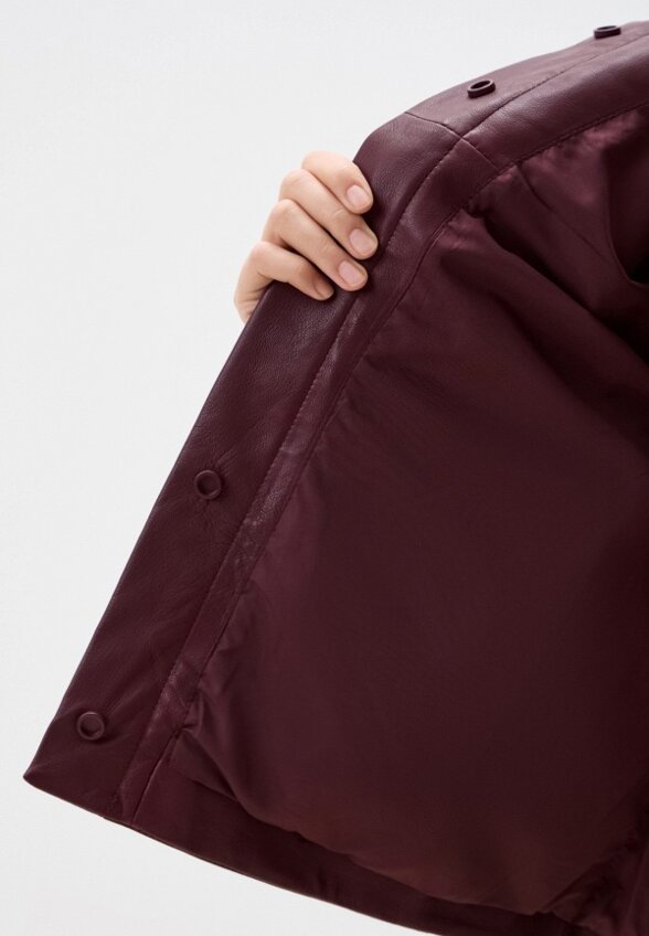 Куртка кожаная Снежная Королева