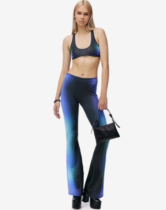 Брюки клеш Destroy Black FABLE женщинам