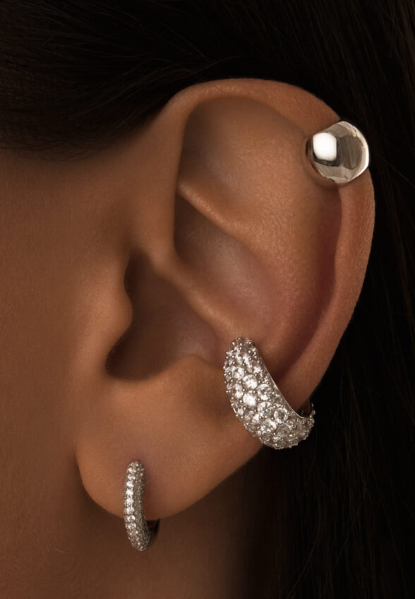 Серебряный кафф мини MIE