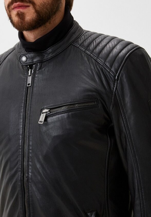 Куртка кожаная Mustang