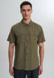 Рубашка с коротким рукавом мужская Mountain Hardwear Canyon Short Sleeve, Зеленый2  - превью