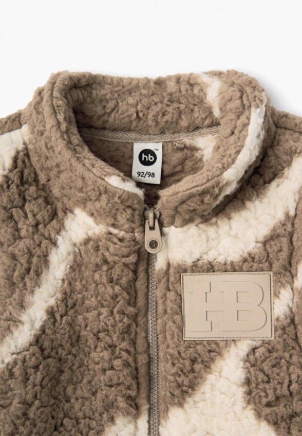 Жилет меховой Happy Baby