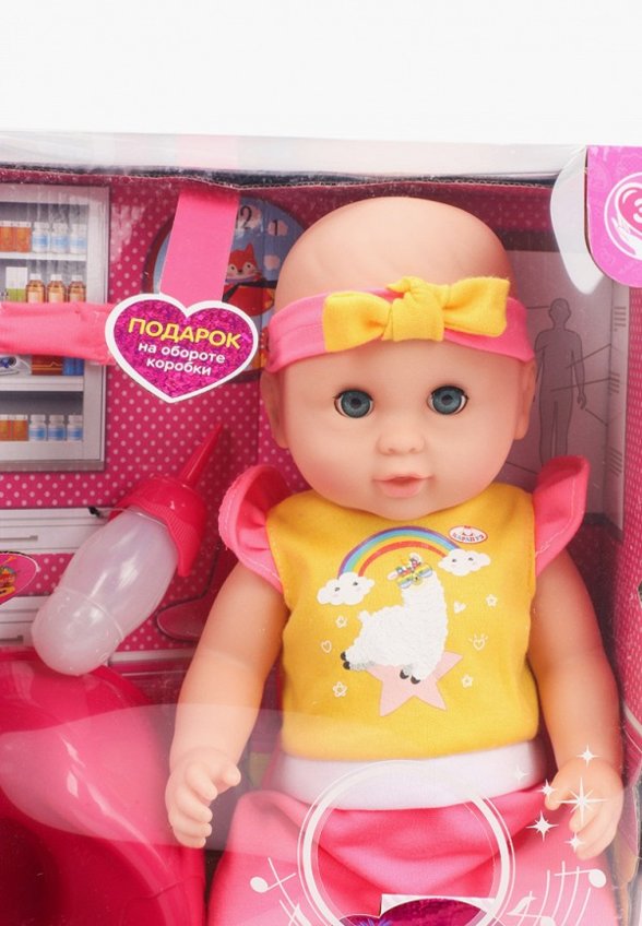 Пупс интерактивный Карапуз