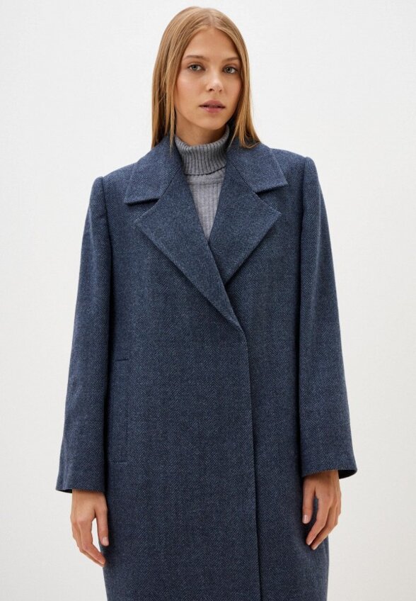 Пальто двубортное Rozhkova