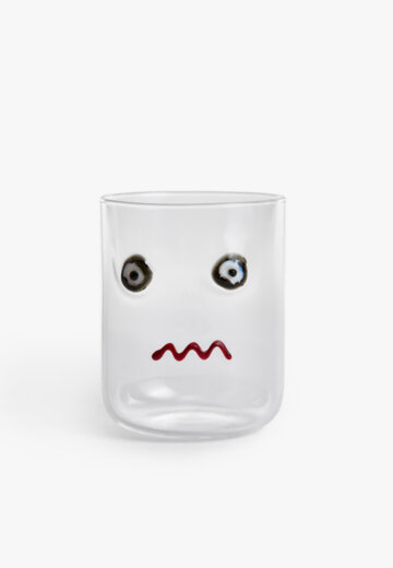 Стакан из стекла с декором