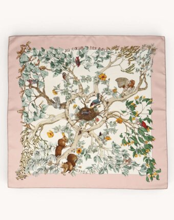 Hermes Silk Scarf женщинам
