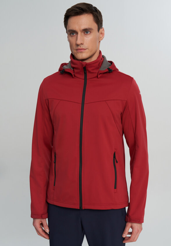 Куртка софтшелл мужская IcePeak Biggs, Красный