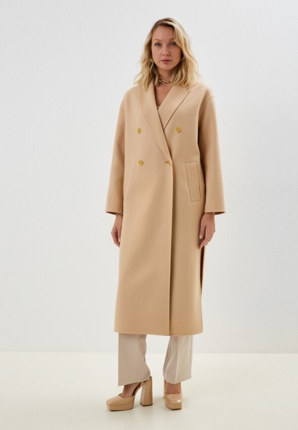 Пальто двубортное Sabrina Scala