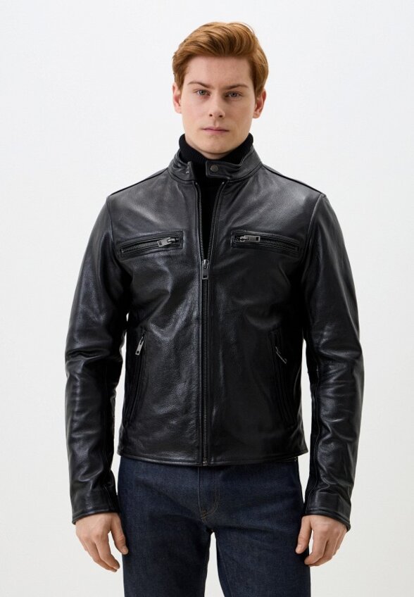 Куртка кожаная Jorg Weber