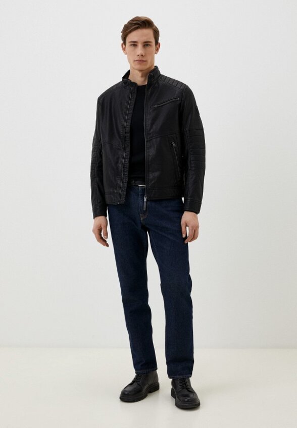 Куртка кожаная Tom Tailor