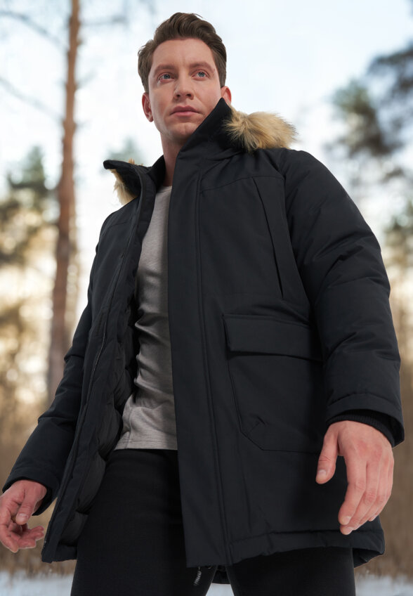 Пуховик мужской Northland, Черный