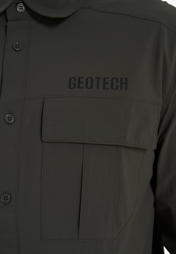Рубашка мужская Geotech, Зеленый