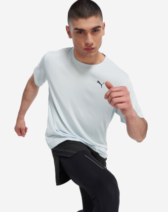 Футболка мужская PUMA Graphics Running Faster, Голубой женщинам