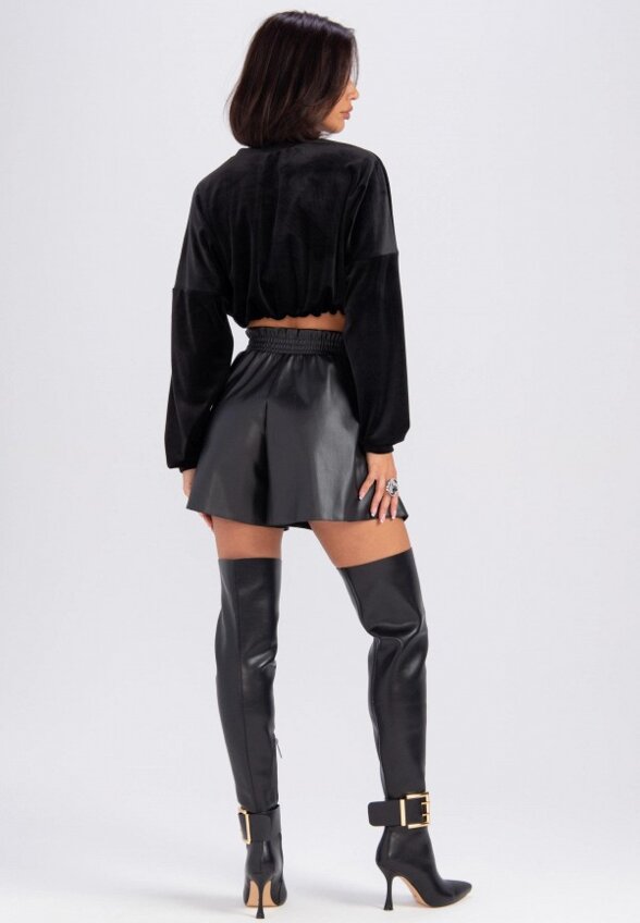 Шорты кожаные Victoria Veisbrut